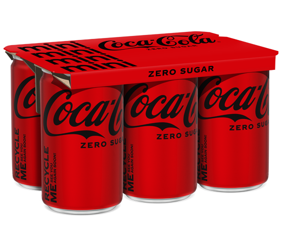 Coca-Cola Zero Cardboard Packaging